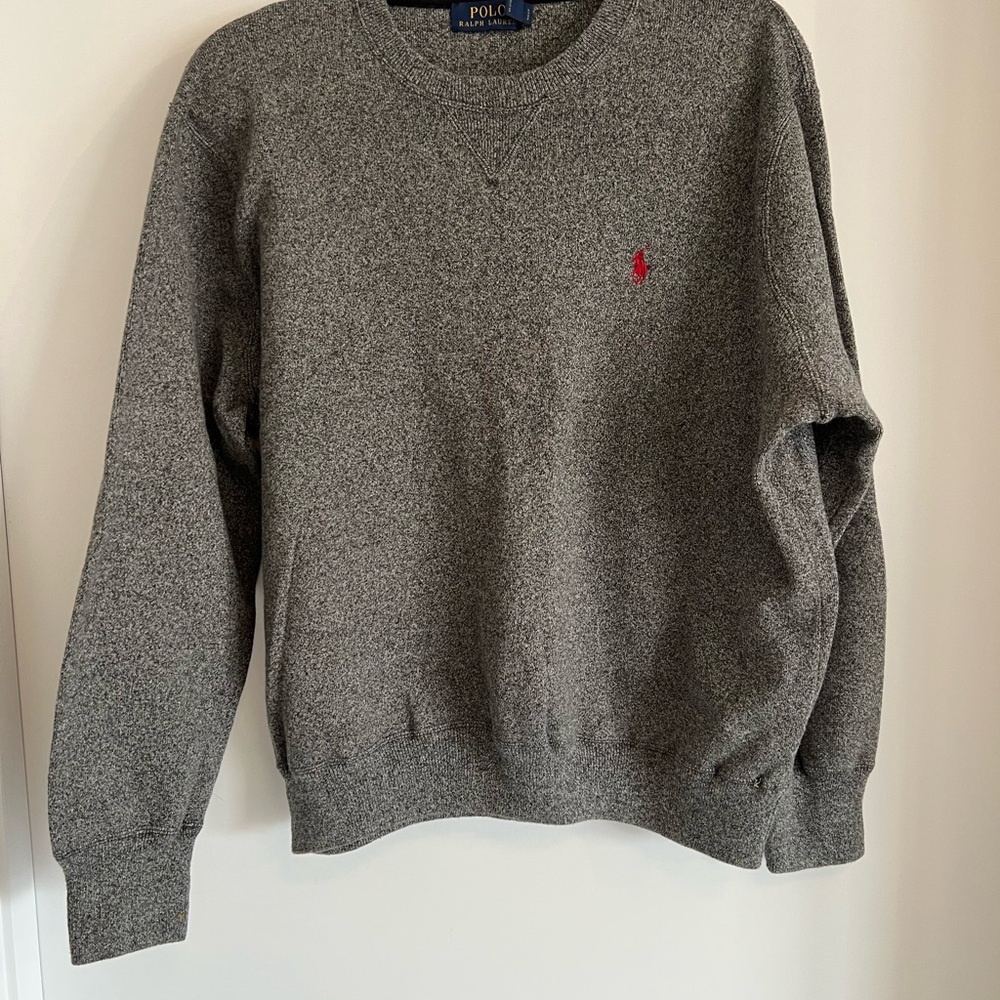 Polo by Ralph Lauren Charcoal Crewneck Sweater